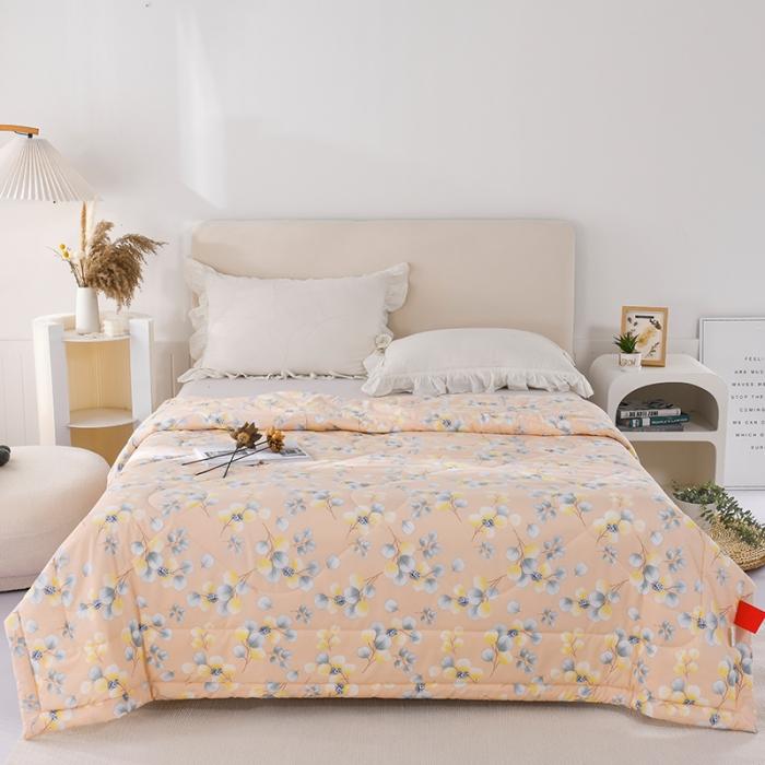 91家纺网 家纺一手货源 找家纺 印花亲肤夏凉被  被子夏被空调被