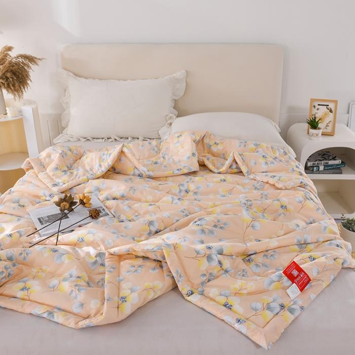 91家纺网 家纺一手货源 找家纺 印花亲肤夏凉被  被子夏被空调被