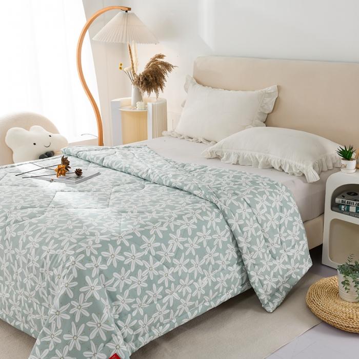 91家纺网 家纺一手货源 找家纺 印花亲肤夏凉被  被子夏被空调被