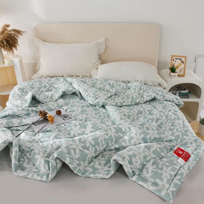 91家纺网 家纺一手货源 找家纺 印花亲肤夏凉被  被子夏被空调被