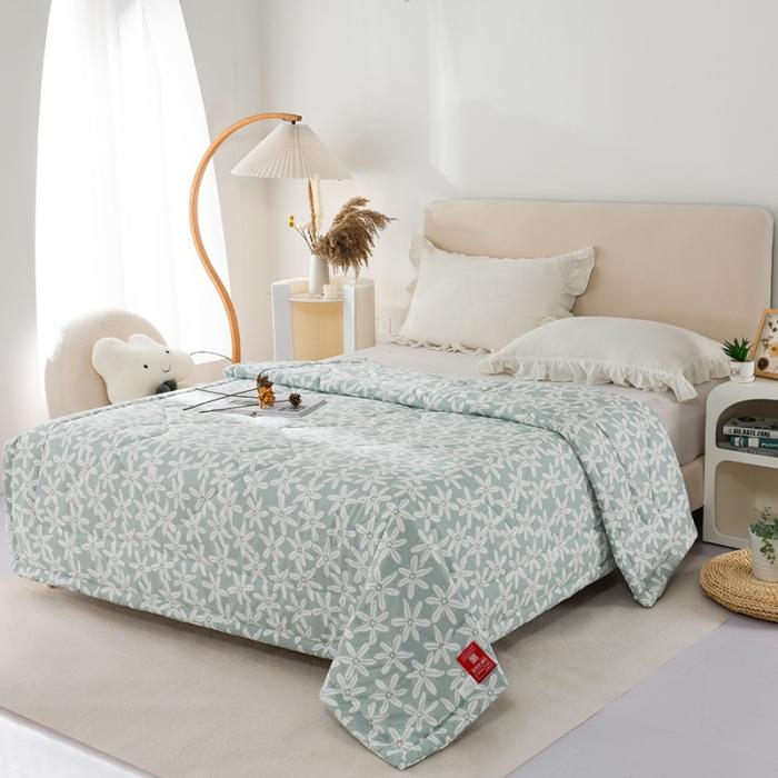 91家纺网 家纺一手货源 找家纺 印花亲肤夏凉被  被子夏被空调被