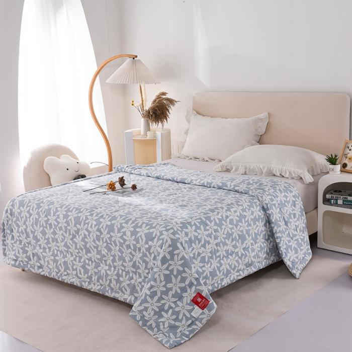 91家纺网 家纺一手货源 找家纺 印花亲肤夏凉被  被子夏被空调被