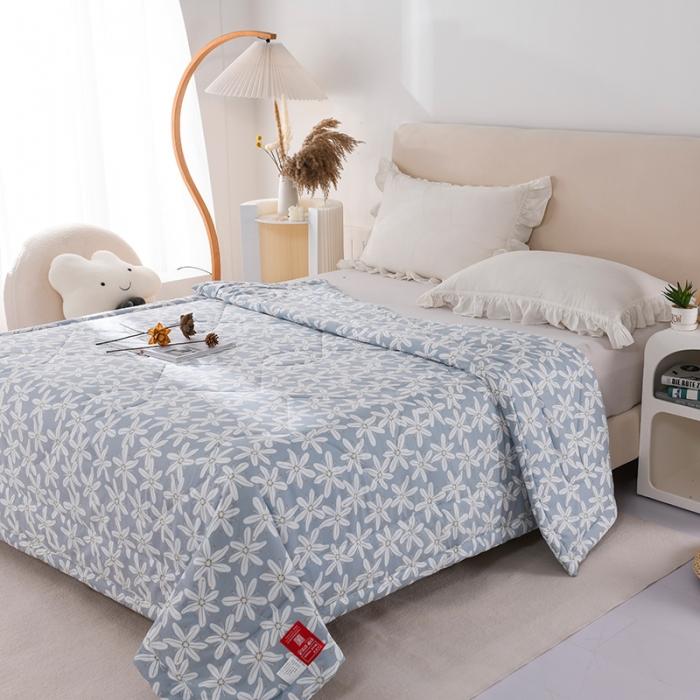 91家纺网 家纺一手货源 找家纺 印花亲肤夏凉被  被子夏被空调被