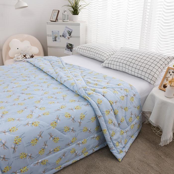 91家纺网 家纺一手货源 找家纺 印花亲肤夏凉被  被子夏被空调被