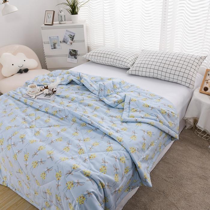 91家纺网 家纺一手货源 找家纺 印花亲肤夏凉被  被子夏被空调被