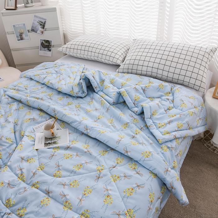 91家纺网 家纺一手货源 找家纺 印花亲肤夏凉被  被子夏被空调被