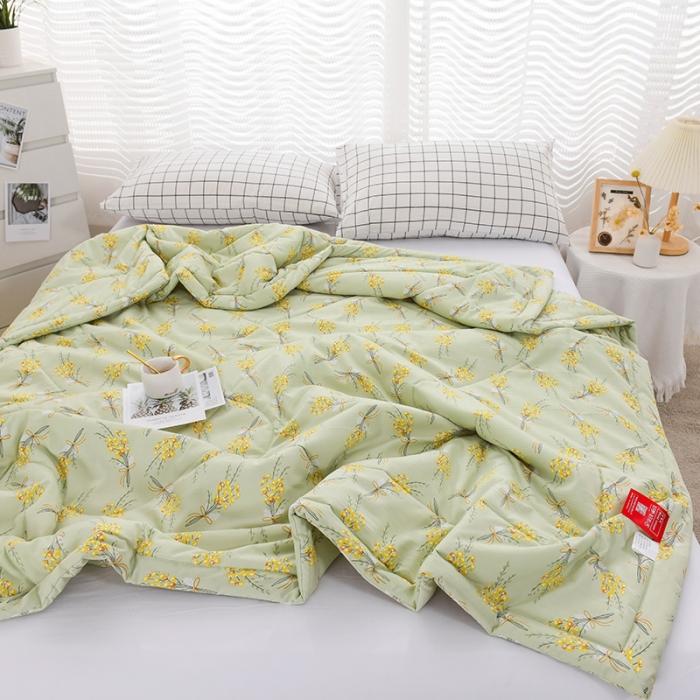 91家纺网 家纺一手货源 找家纺 印花亲肤夏凉被  被子夏被空调被