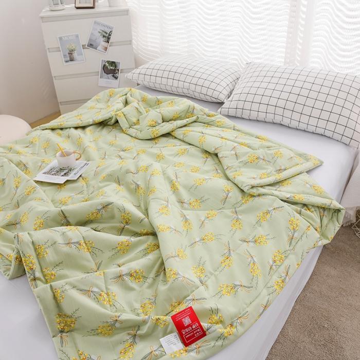 91家纺网 家纺一手货源 找家纺 印花亲肤夏凉被  被子夏被空调被