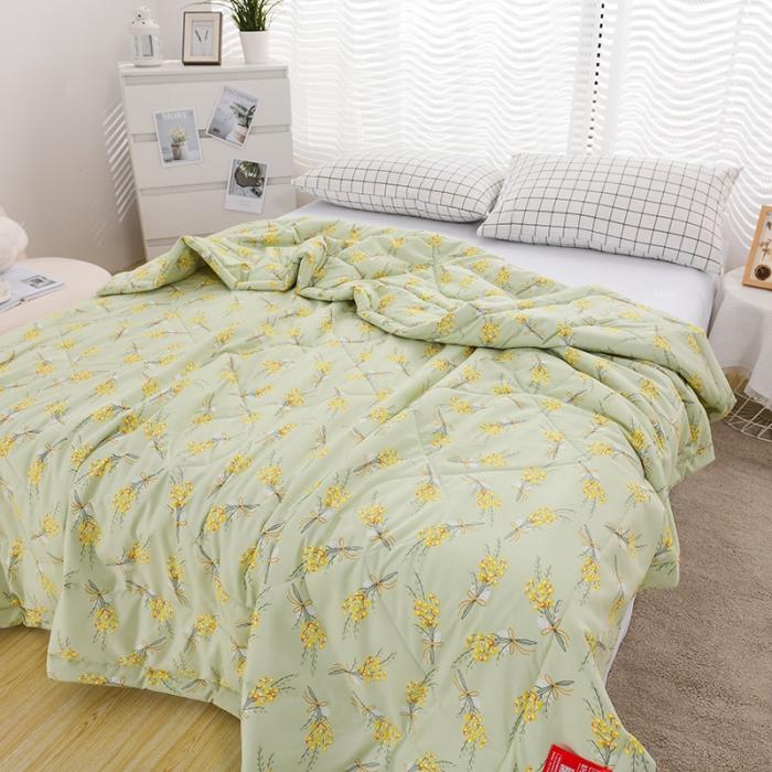 91家纺网 家纺一手货源 找家纺 印花亲肤夏凉被  被子夏被空调被