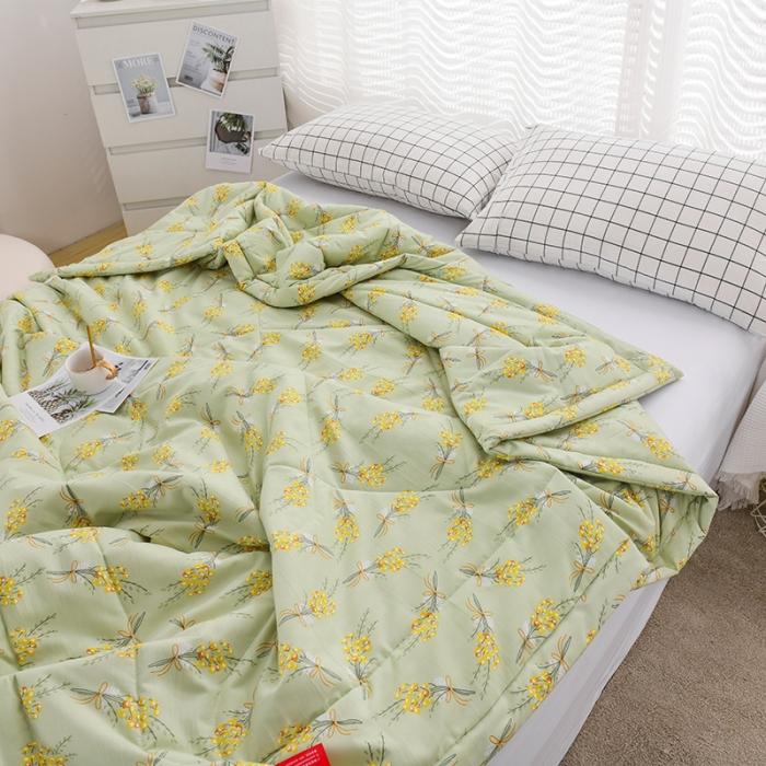 91家纺网 家纺一手货源 找家纺 印花亲肤夏凉被  被子夏被空调被