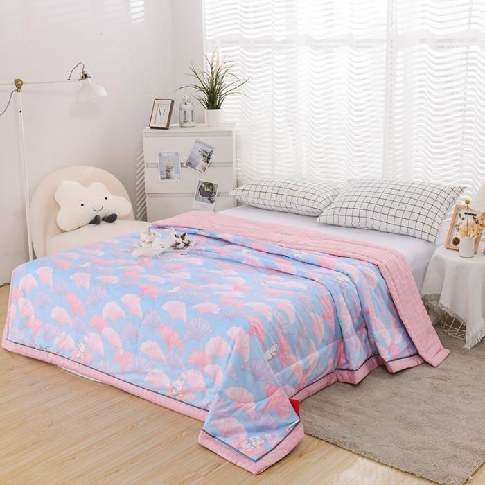 91家纺网 家纺一手货源 找家纺 全棉印花夏凉被  夏被空调被