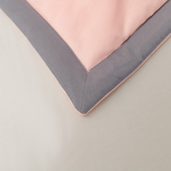 91家纺网 家纺一手货源 找家纺 森林人 2023新款A类无印风水洗棉大豆夏被 优雅玉