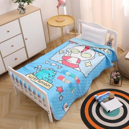 91家纺网 家纺一手货源 找家纺 八零年代 儿童凉感丝夏凉被婴幼儿空调被幼儿园宝宝午睡夏被奥凸曼