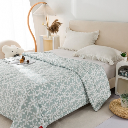 91家纺网 家纺一手货源 找家纺 印花亲肤夏凉被  被子夏被空调被