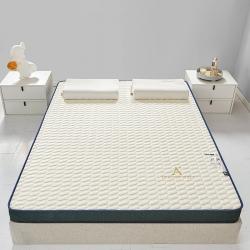 91家纺网 家纺一手货源 找家纺 帛奴 2023新款A类乳胶立体绣花床垫 白色,白色