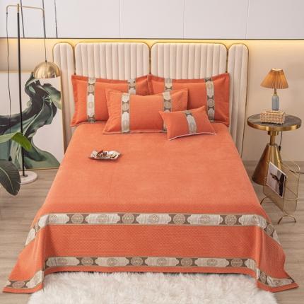 91家纺网 家纺一手货源 找家纺 （总）新款复合雪尼尔床盖榻榻米炕盖炕垫