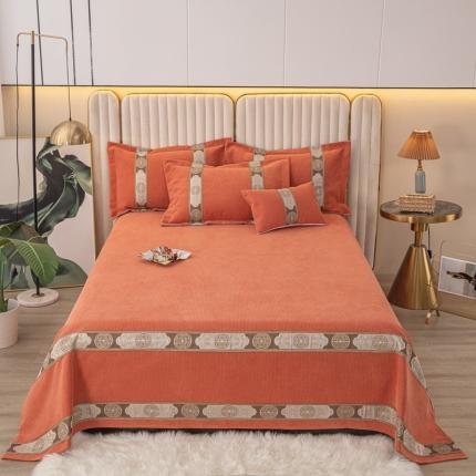 91家纺网 家纺一手货源 找家纺 （总）新款复合雪尼尔床盖榻榻米炕盖炕垫