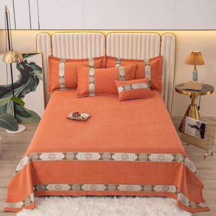 91家纺网 家纺一手货源 找家纺 （总）新款复合雪尼尔床盖榻榻米炕盖炕垫