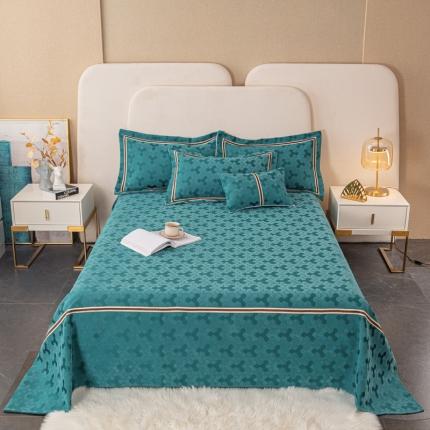 91家纺网 家纺一手货源 找家纺 （总）新款复合雪尼尔床盖榻榻米炕盖炕垫