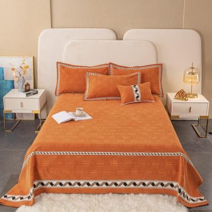 91家纺网 家纺一手货源 找家纺 （总）新款复合雪尼尔床盖榻榻米炕盖炕垫