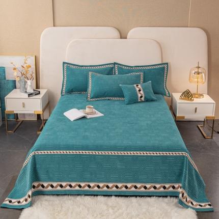 91家纺网 家纺一手货源 找家纺 （总）新款复合雪尼尔床盖榻榻米炕盖炕垫