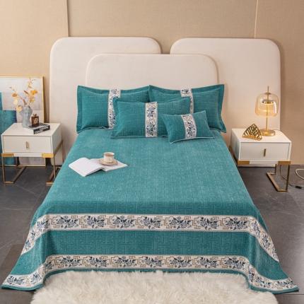 91家纺网 家纺一手货源 找家纺 （总）新款复合雪尼尔床盖榻榻米炕盖炕垫