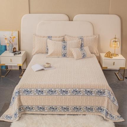 91家纺网 家纺一手货源 找家纺 （总）新款复合雪尼尔床盖榻榻米炕盖炕垫