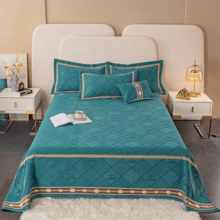 91家纺网 家纺一手货源 找家纺 （总）新款复合雪尼尔床盖榻榻米炕盖炕垫