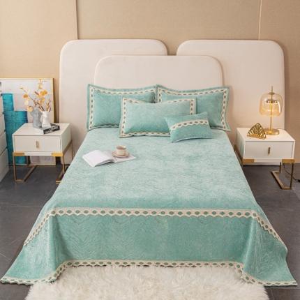 91家纺网 家纺一手货源 找家纺 （总）新款复合雪尼尔床盖榻榻米炕盖炕垫