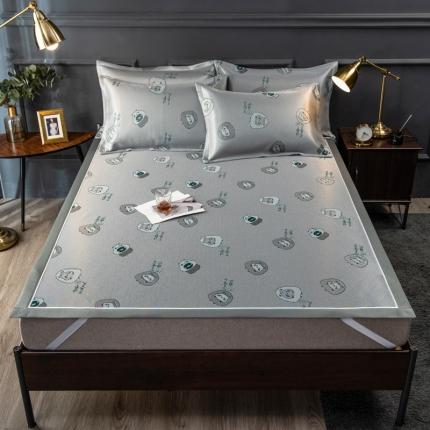 91家纺网 家纺一手货源 找家纺 （总）印季 2025新款1200D加厚色织提花碳光席