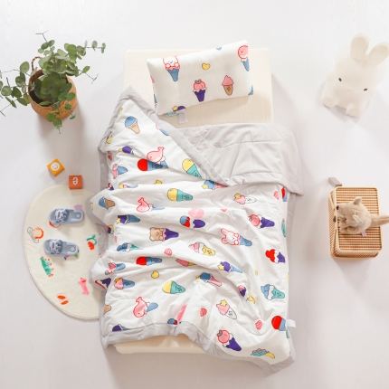 91家纺网 家纺一手货源 找家纺 （总）水洗棉幼儿园夏被仿鹅绒儿童夏凉被空调被夏天午睡被