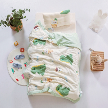 91家纺网 家纺一手货源 找家纺 （总）水洗棉幼儿园夏被仿鹅绒儿童夏凉被空调被夏天午睡被