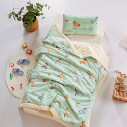 91家纺网 家纺一手货源 找家纺 （总）水洗棉幼儿园夏被仿鹅绒儿童夏凉被空调被夏天午睡被