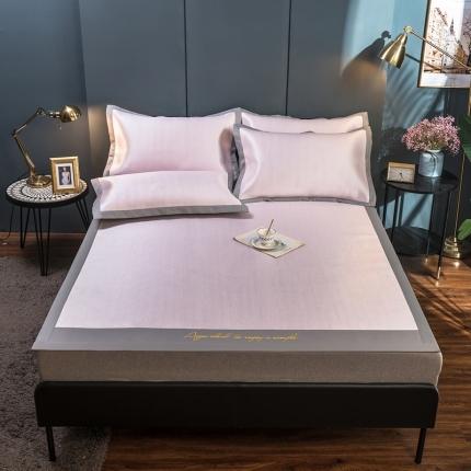 91家纺网 家纺一手货源 找家纺 （总）印季 2025新款刺绣款冰藤席