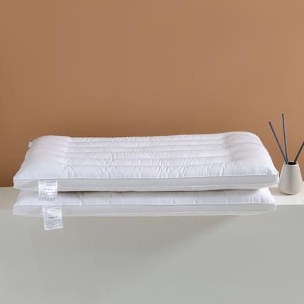 91家纺网 家纺一手货源 找家纺 （总）仁宇枕业2023新款枕芯喷气全棉蒙娜丽莎酒店低枕