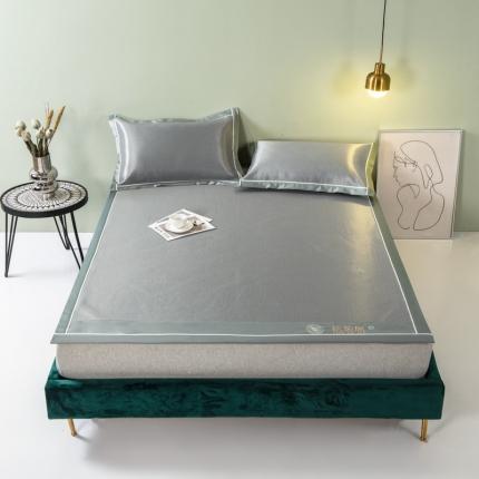 91家纺网 家纺一手货源 找家纺 （总）印季2025-1200D加厚绣花抗菌碳光席