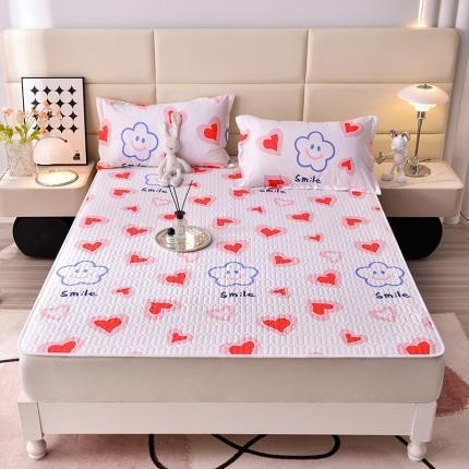 床笠人家 2025新款全棉夹棉防水床垫 小心愿