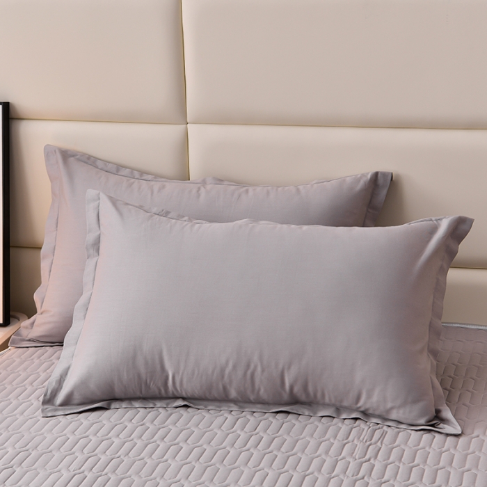 91家纺网 家纺一手货源 找家纺 床笠人家 2025新款全棉夹棉防水床垫 摩卡灰