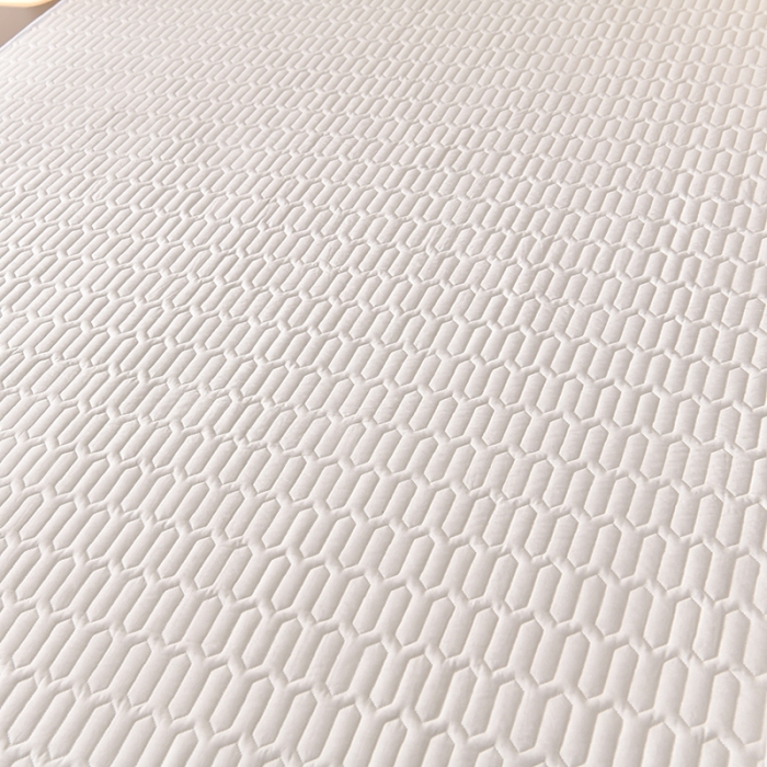 91家纺网 家纺一手货源 找家纺 床笠人家 2025新款全棉夹棉防水床垫 牛奶白