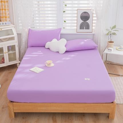 91家纺网 家纺一手货源 找家纺 （总）莎臣豹 2025新款纯色原棉无印风单品床笠和床笠三件套