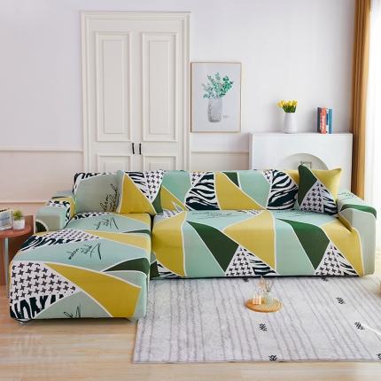 91家纺网 家纺一手货源 找家纺 （总）逐日沙发套 2023新款牛奶丝印花沙发套