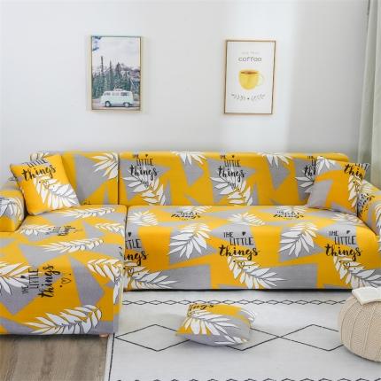 91家纺网 家纺一手货源 找家纺 （总）逐日沙发套 2023新款牛奶丝印花沙发套
