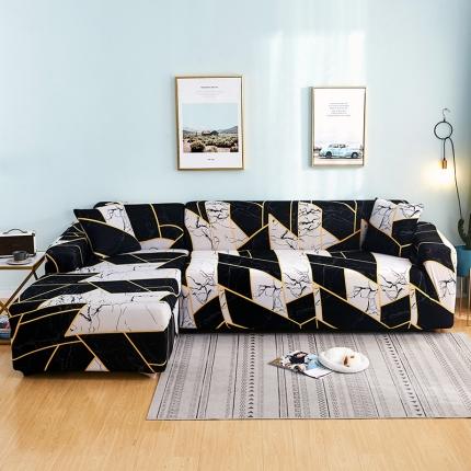 91家纺网 家纺一手货源 找家纺 （总）逐日沙发套 2023新款牛奶丝印花沙发套