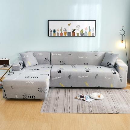 91家纺网 家纺一手货源 找家纺 （总）逐日沙发套 2023新款牛奶丝印花沙发套