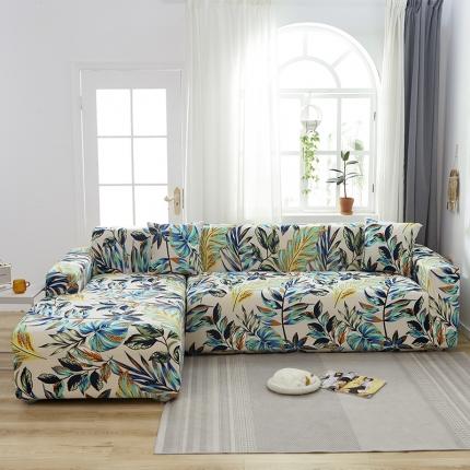 91家纺网 家纺一手货源 找家纺 （总）逐日沙发套 2023新款牛奶丝印花沙发套