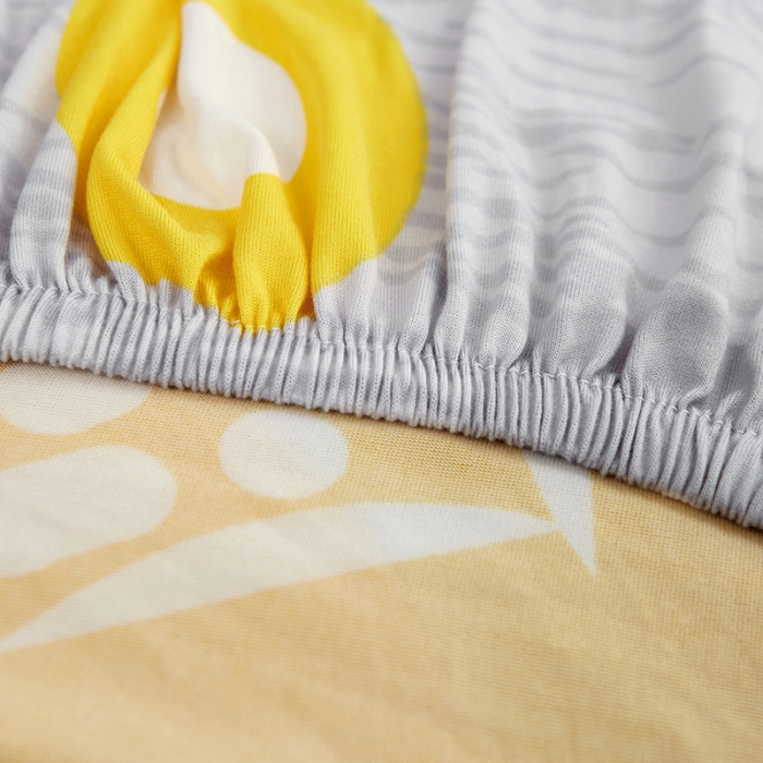 91家纺网 家纺一手货源 找家纺 逐日沙发套 2023新款牛奶丝印花沙发套 暖阳