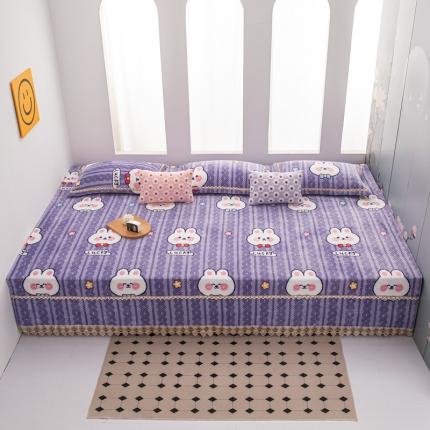 91家纺网 家纺一手货源 找家纺 （总）新款牛奶绒印花炕盖榻榻米炕垫