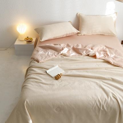 91家纺网 家纺一手货源 找家纺 （总）沐棉家居 2024新款全棉华夫格单品夏被