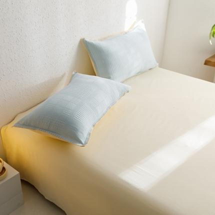 91家纺网 家纺一手货源 找家纺 （总）沐棉家居 2023新款全棉华夫格单品床笠