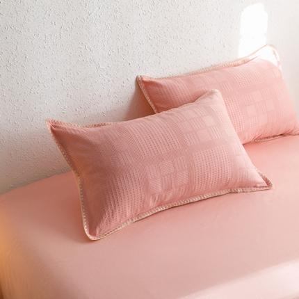 91家纺网 家纺一手货源 找家纺 （总）沐棉家居 2023新款全棉华夫格单品枕套